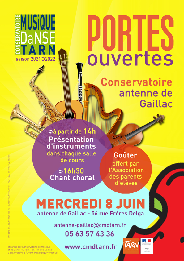 Portes Ouvertes au conservatoire